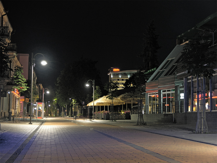 Daugavpils by night
